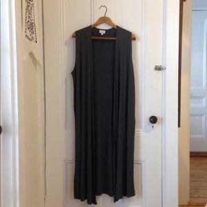 Lularoe long vest